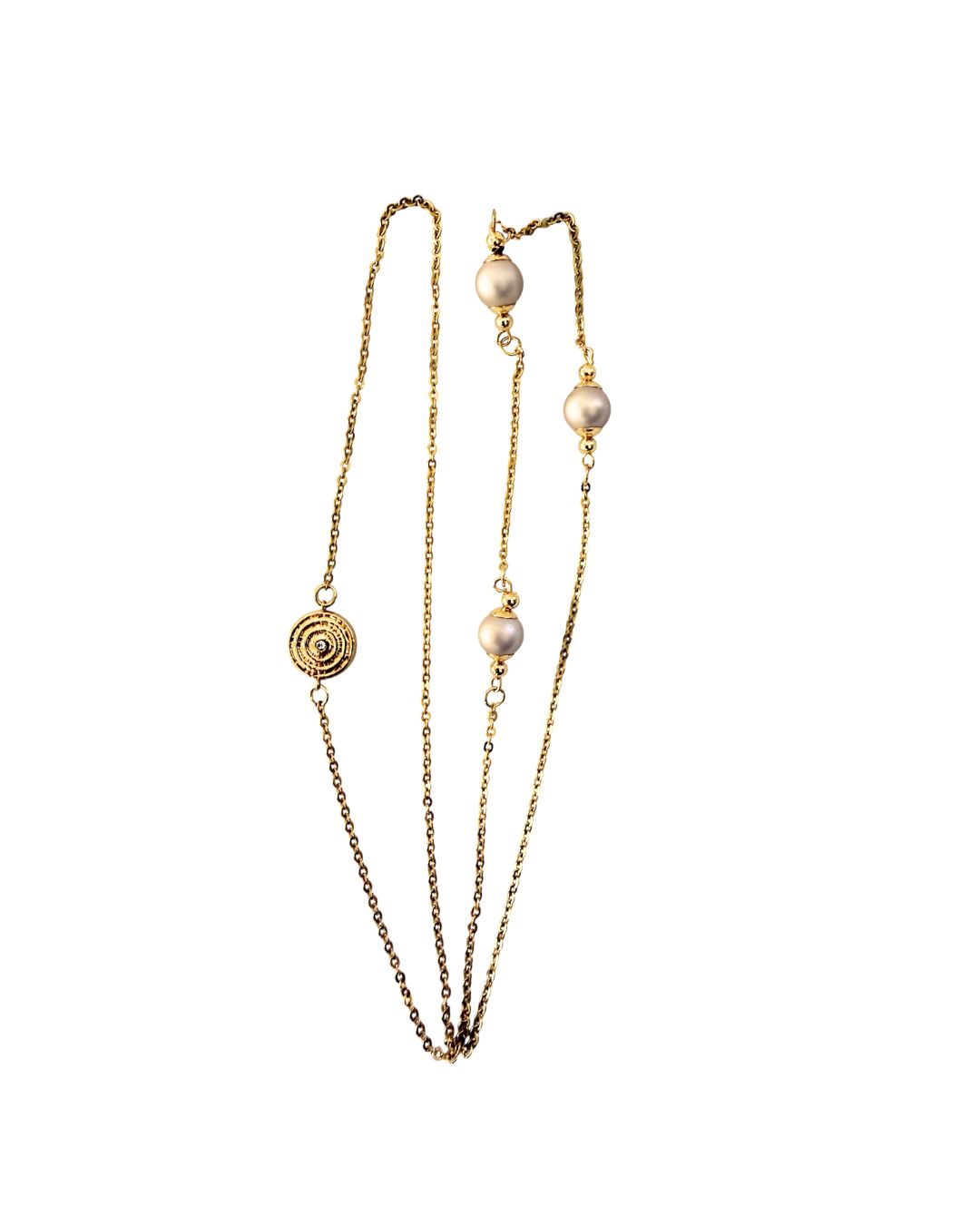 Collar Perlas Vintage