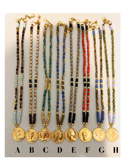 Collar Moneda Real