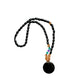Collar largo negro