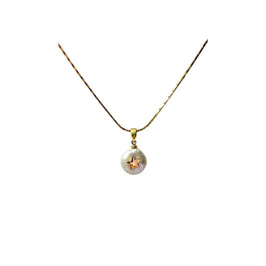Collar Perla Estrella