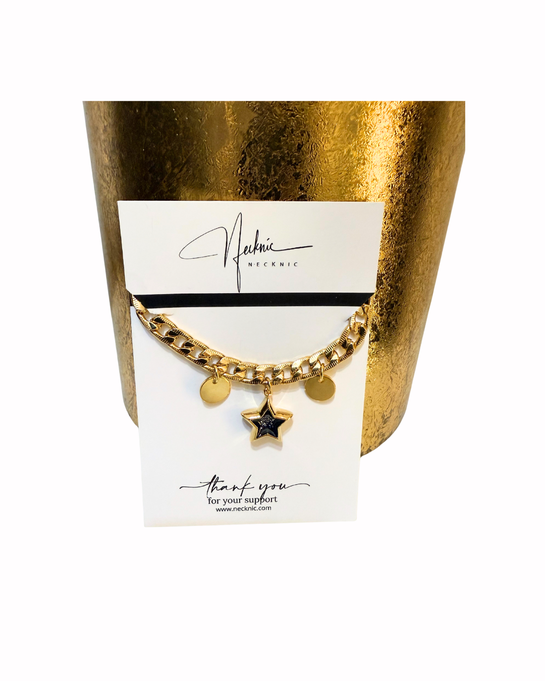 Pulsera de cadena dorada Mirta