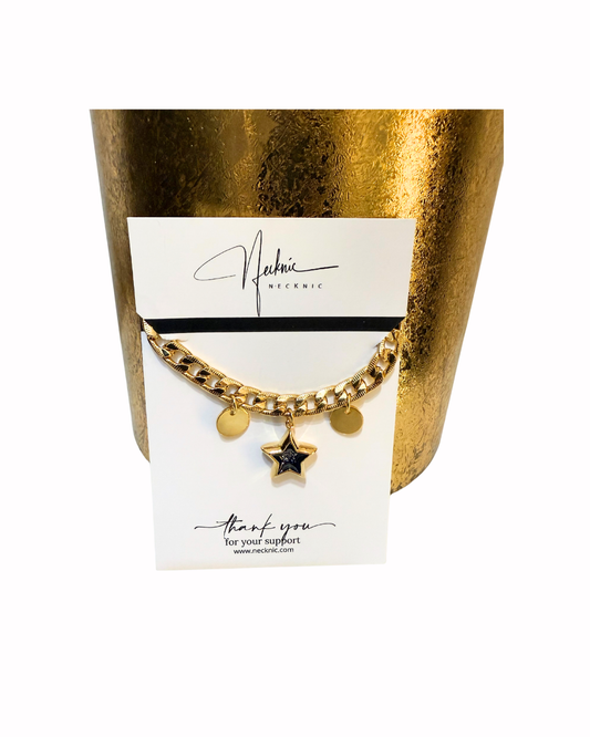 Pulsera de cadena dorada Mirta