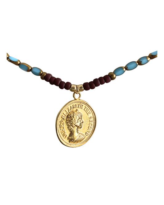 Collar Moneda Real