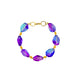 Pulsera de cristal tonos suaves