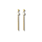 Pendientes largos de cadena