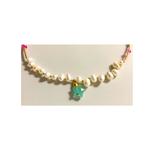 Collar de perlas de agua dulce